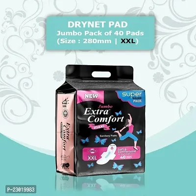Extra Comfort Anti Bacteria Extra Long Sanitary Pads XXL (Pack of 40 Pads)-thumb0
