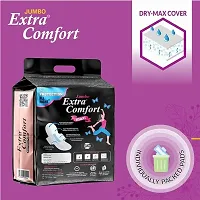 Extra Comfort XXL Soft smell Sanitary Pads for Women - 40 Pads, Rash Free, Anti Tan, Skin Friendly, Double Wing Shape, Advanced Leak Protection, XX Large, 280mm- 1 Pack (40 Pads)-thumb1