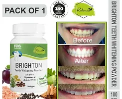 Rabenda Teeth Whitening Powder Stain Removal and Triple Mint Formula For Long Lasting Freshness Teeth Cleaning Dental Kit For All Teeth pack of 1-thumb4