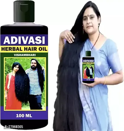 Adivasi hair oil original, Adivasi herbal hair oil for hair growth, Hair Fall Control, For women and men,100ml Pack Of 1