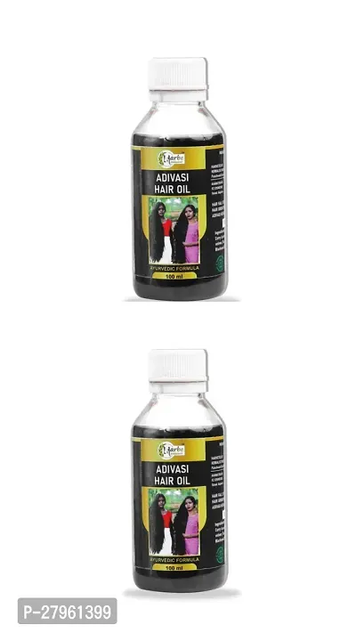 Neelambari Ayurvedic Hair Care Adivasi Neelambari Herbal Hair Oil.Made By Pure Adivasi Ayurvedic Herbs (100Ml)(PACK OF2)( 100ml +100ml= 200 ml)