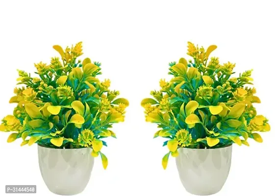 Natural Looking Artificial Plant with Pot Pack of 2-thumb0