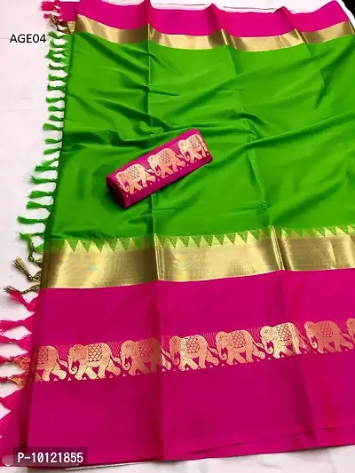 Beautiful Cotton Saree with Blouse piece