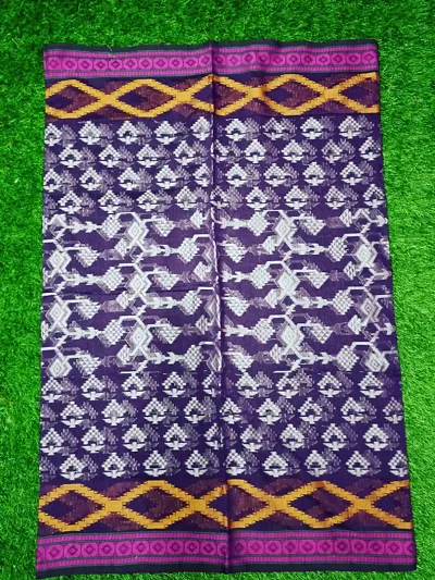 Cotton Silk Printed Sarees With Blouse Piece