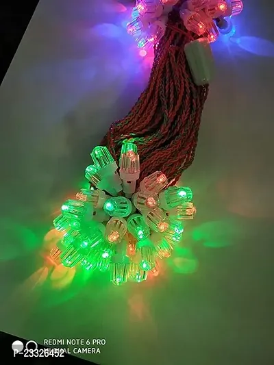 LEDs 50M White Wire Fairy String Tree Twinkle Lights for Diwali Festival and Home Decoration (Multi Color)