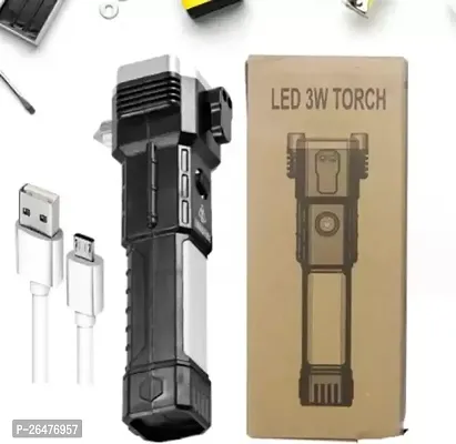 Torch Light Rechargeable Torch Flashlight,PACK OF 1-thumb3