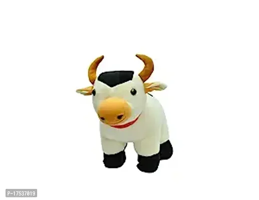Stylish Fancy Premium Quality Toys Cow Standing Soft Toys 35Cm - Birthday Gift Item For Baby Boys-Girls Kids Home Decor (Black-White, 35Cm)