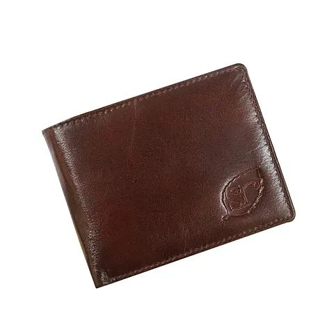 Stylish Faux Leather Textured Two Fold Wallet