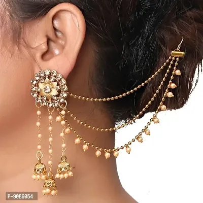 Fancy Earrings With Chain for Women