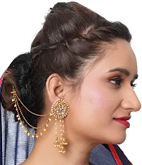 Fancy Earrings With Chain for Women-thumb1