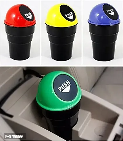 Premium Mini Car Trash Bin Can Holder Dustbin Combo Pack Of 3