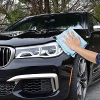 Microfiber Cloth, 3Pcs - Highly Absorbent, Lint And Streak Free, All Purpose Cleaning Cloth For Kitchen, Car, Window, Stainless Steel, Silverware-thumb3