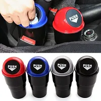 Premium Mini Car Trash Bin Can Holder Dustbin Combo Pack Of 4-thumb2