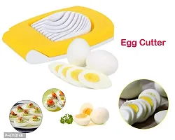 - Egg Cutter, Egg Slicer, Boiled Eggs Cutter, Stainless Steel Cutting Wires, Multi Purpose Slicer - Pack of 1-thumb3