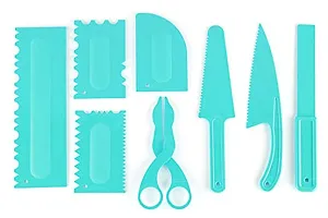 16 Pcs Tool Set for Cake Decoration with Spatula Brush/6 pcs Measuring Cups/Spoons Set-thumb3