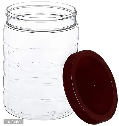Useful Plastic Premium Zig-Zag Kitchen Storage Jars Containers - Set of 18-thumb3