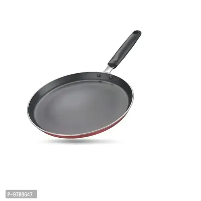 Sturdy Premium Non-Stick Tawa, 285 mm Diameter, 2.6 mm Thickness, ISI Marked (Multicolor scrubber)