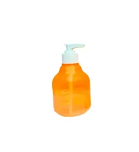 Premium Refillable Bottle Lotion Container Large Pump Plastic Shampoo Bottle Refillable Travel Bottle, Single Piece, Multicolor 250 ML-thumb1