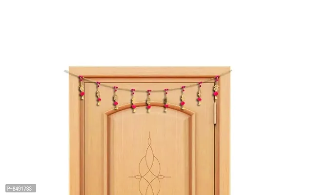 Traditional Handmade Kalash Door Hanging/ Bandarwal/ Toran for Door, Multicolor (pack of 1) color may vary-thumb5