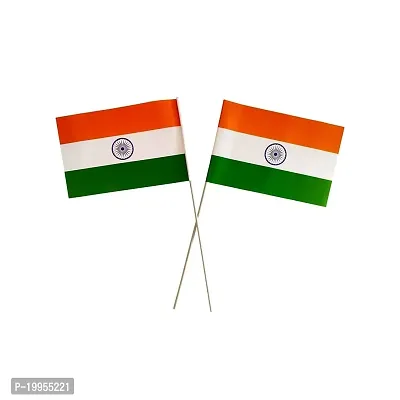 Indian National Flag, Handy Flag for independence day and Republic Day, Tricolor ,Tiranga, Paper Flag set of 10 pcs