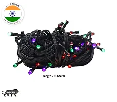 High Quality Diwali Decorative Multi-Color RGB Led String Light. Diwali, Christmas and Festive Decoration (Pack of 1) 10 Meter-thumb1