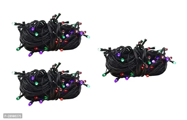 - High Quality Diwali Decorative Multi-Color RGB Led String Light.Diwali, Christmas and Festive Decoration (Pack of 3) 10 Meter-thumb0