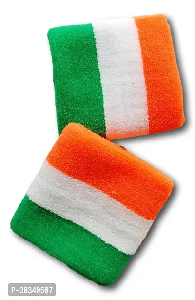 Tricolor Wrist Band for Independence Day -Set of 2