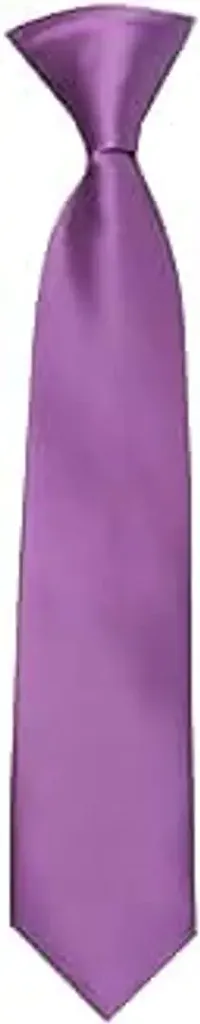 Satin Tie,Purple Coloured Necktie