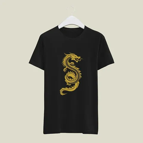 Men Stylish Dragon T-Shirt