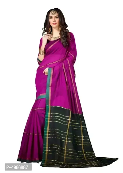 Beautiful Silk Blend Saree with Blouse piece