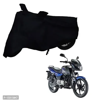 Bull Ride Bike Cover for Bajaj Pulsar 150(Black)-thumb0