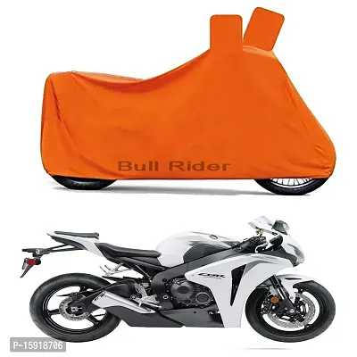 Bull Rider Two Wheeler Cover for Honda CB 1000R (Orange)