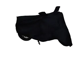 Bull Rider Bike Cover for Royal Enfield c (Black)-thumb2