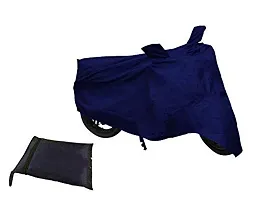 Bull Rider Bike Cover for Honda Activa 5G (Blue)-thumb2