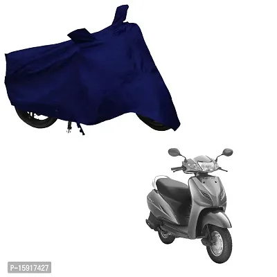 Bull Rider Bike Cover for Honda Activa 125 (Blue)-thumb0