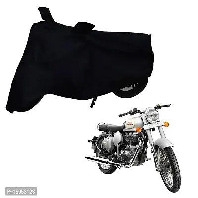 Bull Rider Bike Cover for Royal Enfield Standard 350 (Black)-thumb0