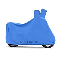 Bull Rider Two Wheeler Cover for Honda CB 1000R (Blue)-thumb1