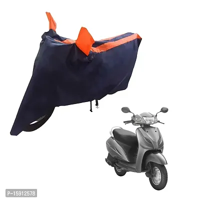 Bull Rider Bike Cover for Honda Activa 4G(Blue,Red)