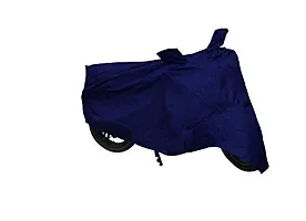 Bull Rider Bike Cover for Honda CB Shine (Blue)-thumb2