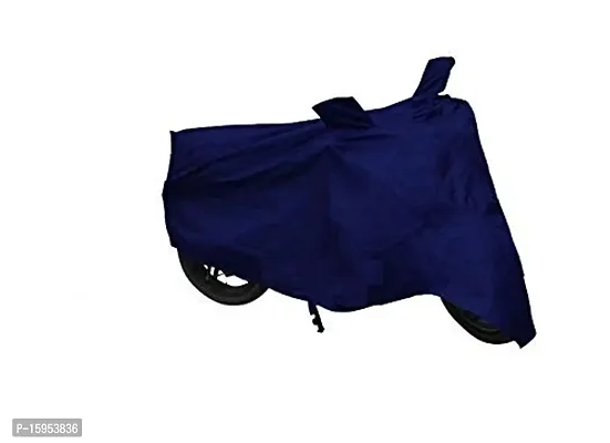Bull Rider Bike Cover for Honda CB Shine (Blue)-thumb3