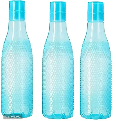 Classic Water Bottle Set of 3, 1 Litre Each BPA Free | 100% Leak Proof | Office | Gym | Home | Kitchen | Travel