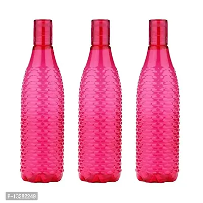 Classic Water Bottle Set of 3, 1 Litre Each BPA Free | 100% Leak Proof | Office | Gym | Home | Kitchen | Travel