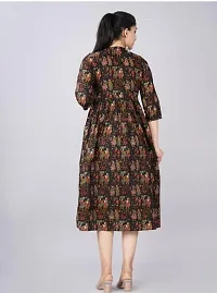 Classic Rayon Printed Kurta For Women-thumb1