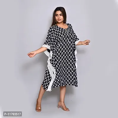 Stylish Fancy Rayon Kaftan Kurta For Women