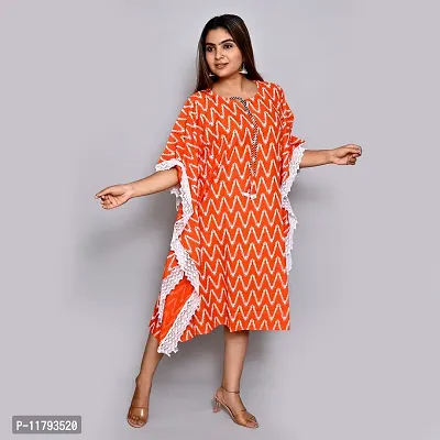 Stylish Fancy Rayon Kaftan Kurta For Women