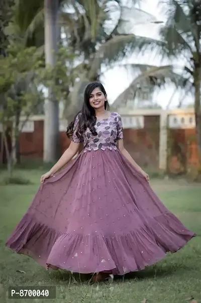 Long Printed Dress - Pushpa
