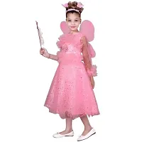 NEEL WORK  HUB Baby Girl's Angel Pari Dress Pink Color 9 Year Dress-thumb4