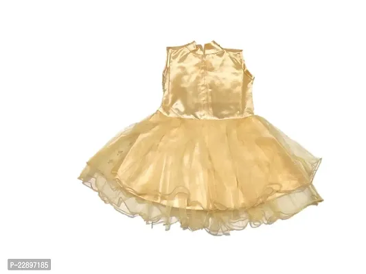 SV Garments Baby Girl's Skater Knee Length Dress 0-12 Month Baby Doll-thumb2