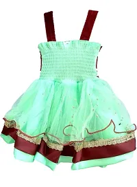SV Garments Baby Girl Middi A line Dress for 0-12 Month-thumb1