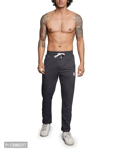 S Z Men Regular Fit Polycotton Athletic Track Pants | Joggers Gym Pants|Casual Track Pants-thumb0